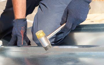 Stepaside metal flat roofing repairs